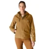 Chaqueta icónica Sierra para mujer, de lona lavada y forrada de sherpa