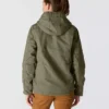 Chaqueta icónica Sierra para mujer, de lona lavada y forrada de sherpa