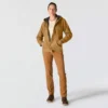 Chaqueta icónica Sierra para mujer, de lona lavada y forrada de sherpa