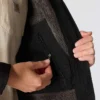 Chaqueta icónica Sierra para mujer, de lona lavada y forrada de sherpa