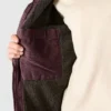 Chaqueta icónica Sierra para mujer, de lona lavada y forrada de sherpa