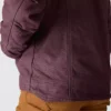 Chaqueta icónica Sierra para mujer, de lona lavada y forrada de sherpa