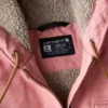 Chaqueta icónica Sierra para mujer, de lona lavada y forrada de sherpa