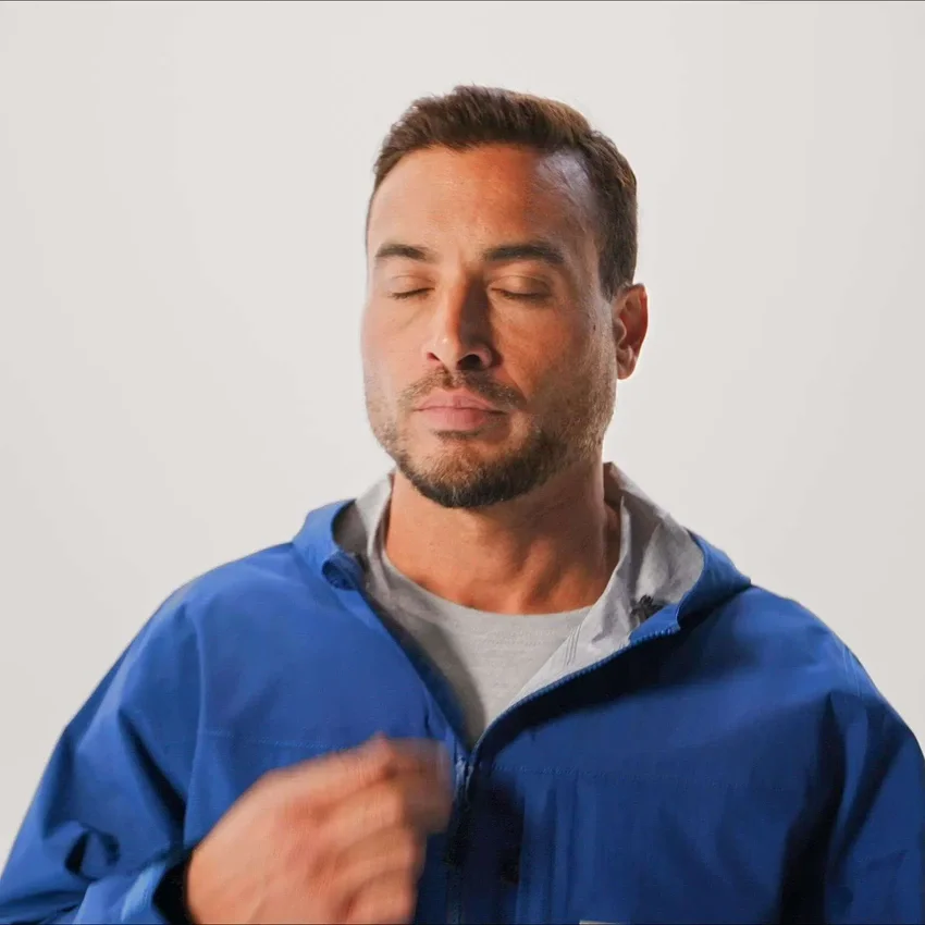 Chaqueta impermeable ligera y plegable para hombre Monterey: Chaqueta Storm Defender