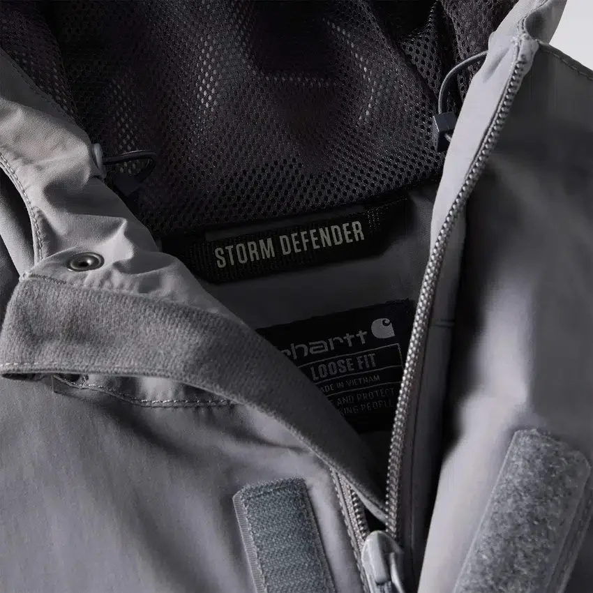 Chaqueta impermeable ligera y transpirable para hombre Bayou: Chaqueta Storm Defender