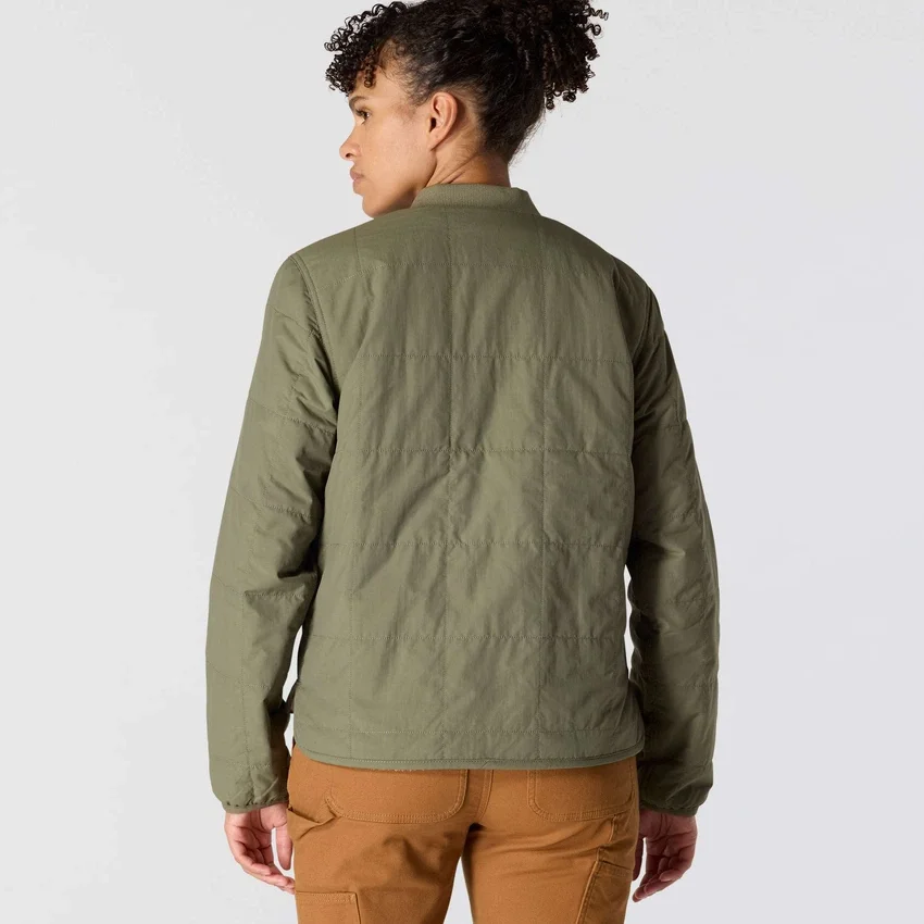 Chaqueta ligera para mujer Rockford, con forro de sherpa, aislante y resistente al agua - Chaqueta Rain Defender