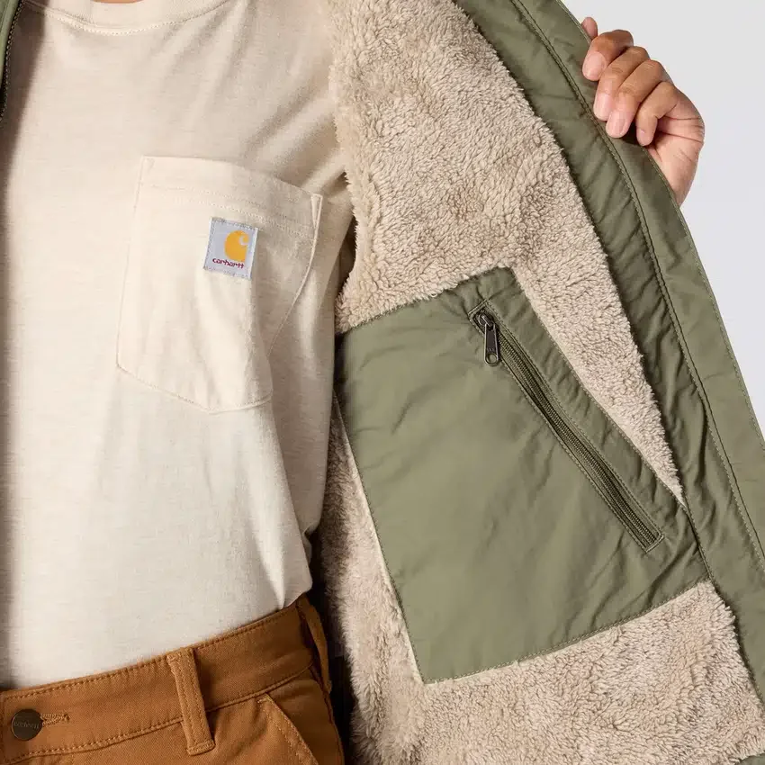 Chaqueta ligera para mujer Rockford, con forro de sherpa, aislante y resistente al agua - Chaqueta Rain Defender