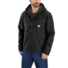 Chaqueta para hombre Sierra de lona lavada con forro de sherpa