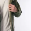 Chaqueta para hombre Sierra de lona lavada con forro de sherpa