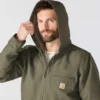 Chaqueta para hombre Sierra de lona lavada con forro de sherpa