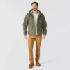 Chaqueta para hombre Sierra de lona lavada con forro de sherpa