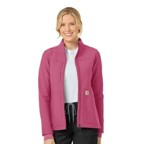 Chaqueta quirúrgica de forro polar laminado Rugged Flex® Peak para mujer