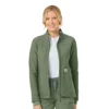 Chaqueta quirúrgica de forro polar laminado Rugged Flex® Peak para mujer