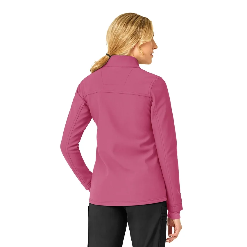 Chaqueta quirúrgica de forro polar laminado Rugged Flex® Peak para mujer