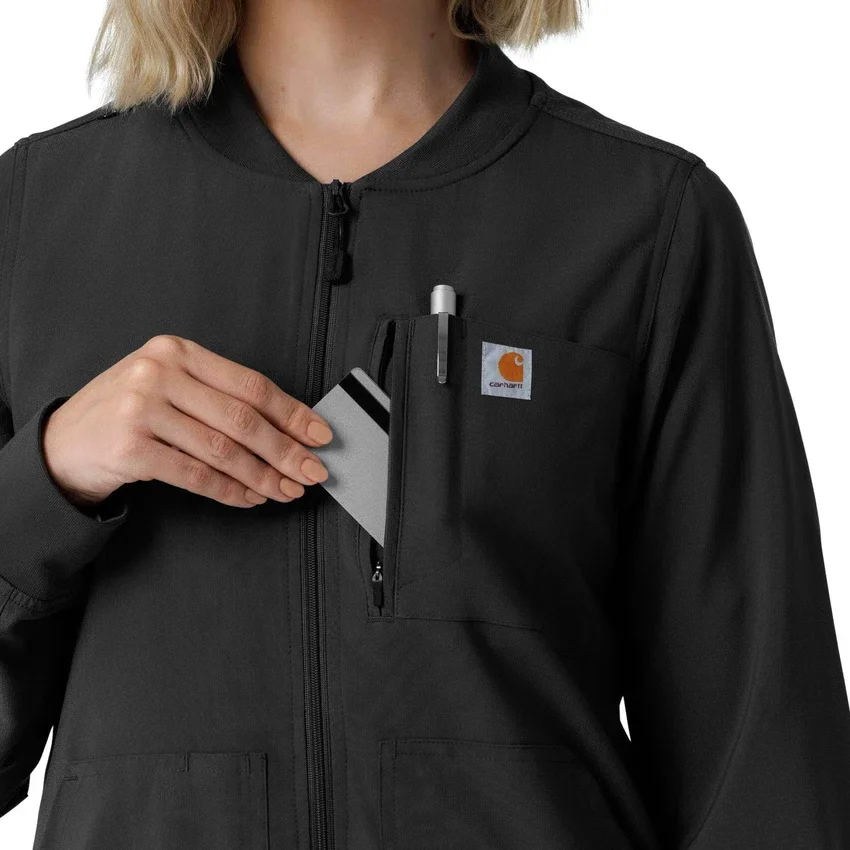 Chaqueta quirúrgica ligera Force Cross-Flex para mujer