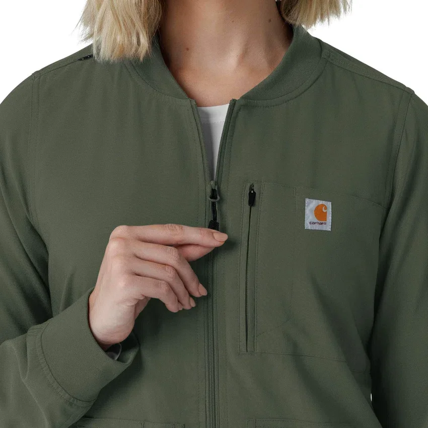 Chaqueta quirúrgica ligera Force Cross-Flex para mujer
