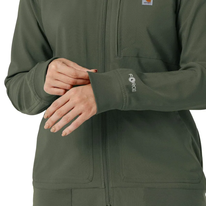 Chaqueta quirúrgica ligera Force Cross-Flex para mujer