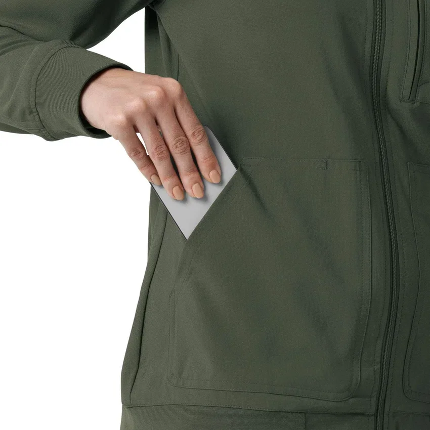 Chaqueta quirúrgica ligera Force Cross-Flex para mujer