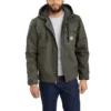 Chaqueta utilitaria de lona lavada para hombre con forro de sherpa Bartlett