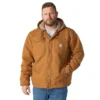 Chaqueta utilitaria de lona lavada para hombre con forro de sherpa Bartlett