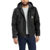 Chaqueta utilitaria de lona lavada para hombre con forro de sherpa Bartlett