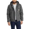 Chaqueta utilitaria de lona lavada para hombre con forro de sherpa Bartlett