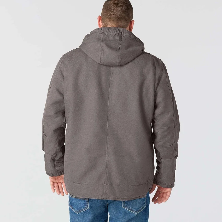 Chaqueta utilitaria de lona lavada para hombre con forro de sherpa Bartlett