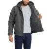 Chaqueta utilitaria de lona lavada para hombre con forro de sherpa Bartlett
