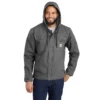 Chaqueta utilitaria de lona lavada para hombre con forro de sherpa Bartlett