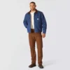 Chore Coat de denim con forro de sherpa de la serie Crafted para hombre