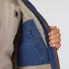 Chore Coat de denim con forro de sherpa de la serie Crafted para hombre