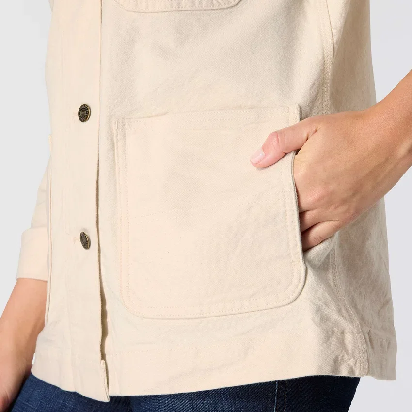 Chore Coat elástico de lona para mujer