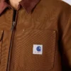 Chore Coat para hombre de la serie Crafted, de lona de pato con forro de sherpa