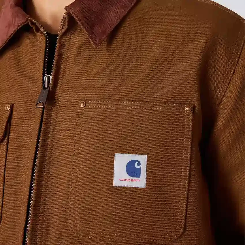 Chore Coat para hombre de la serie Crafted, de lona de pato con forro de sherpa