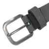 Cinturón clásico de cuero de silla de montar