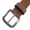 Cinturón clásico de cuero de silla de montar