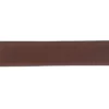 Cinturón de cuero con hebilla central reversible