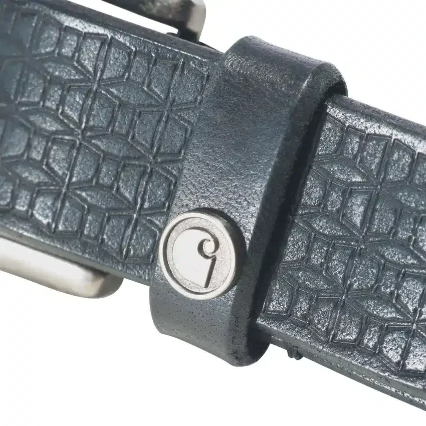 Cinturón de cuero de silla de montar con trenzado de mimbre para mujer