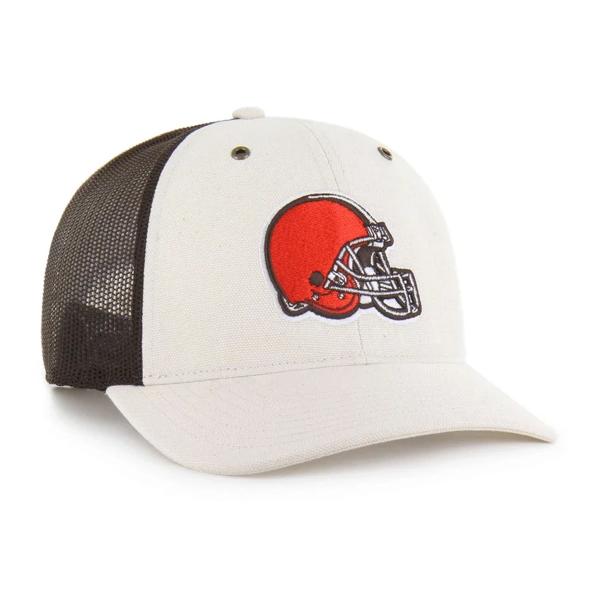 Cleveland Browns '47 Gorra Trucker sin teñir, corte holgado
