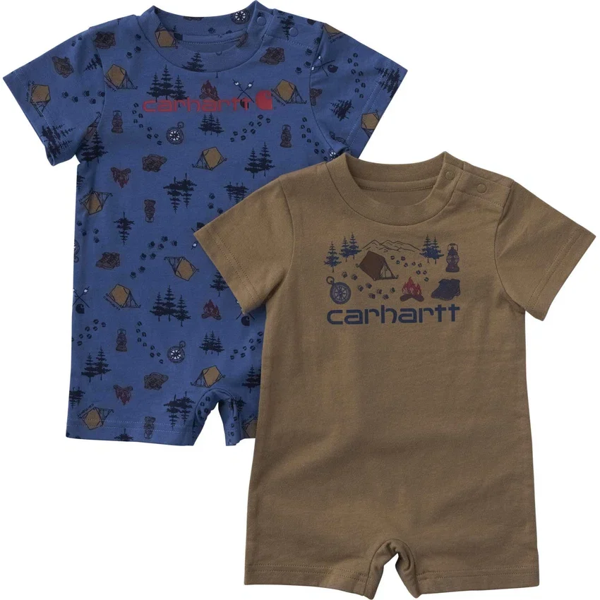 Conjunto de dos piezas de peleles con manguitos para acampada para niño (bebé)