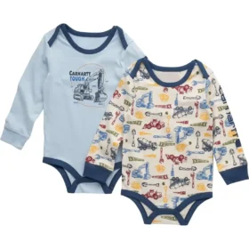Conjunto de dos piezas para niño: body con manguitos (bebé)