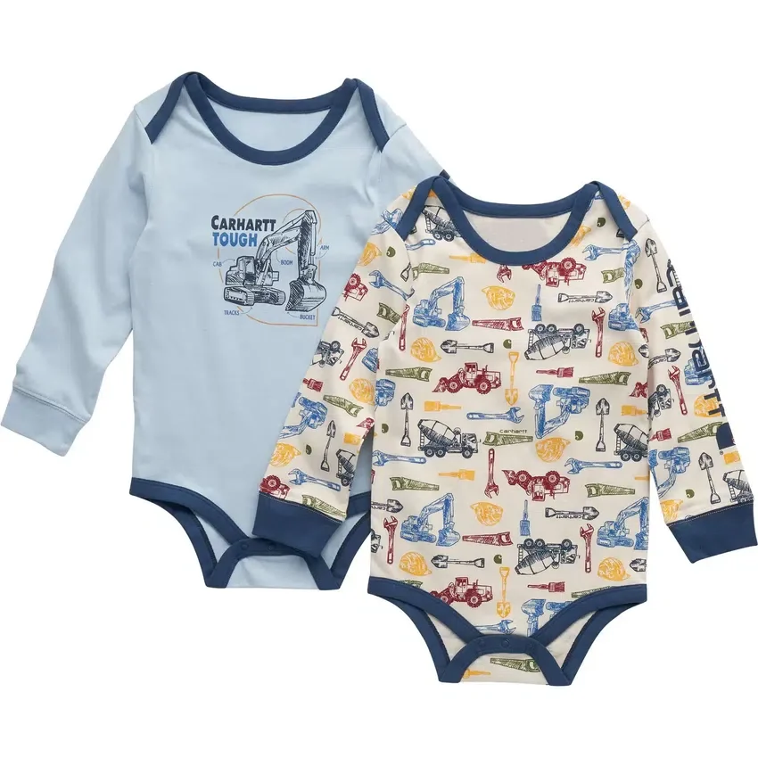 Conjunto de dos piezas para niño: body con manguitos (bebé)