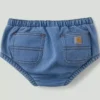 Cubrepañal de denim Rugged Flex™ con cintura elástica para niños (bebés)