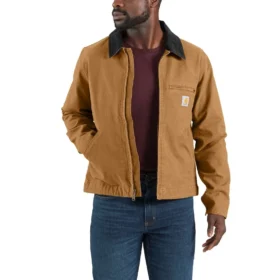 Detroit Jacket de lona de pato para hombre, rediseñada y de corte holgado