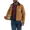 Detroit Jacket de lona de pato para hombre, rediseñada y de corte holgado