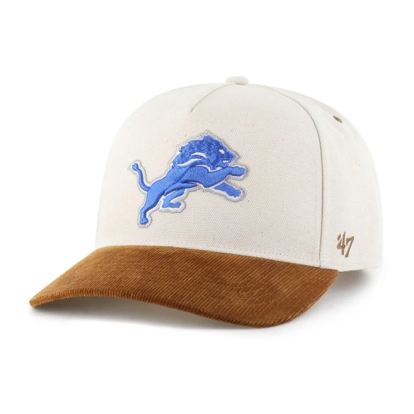 Detroit Lions '47 sin teñir, corte holgado