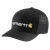 Gorra ajustada de lona con parte trasera de malla y logotipo gráfico «Rugged Flex™»