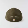 Gorra ajustada de lona con parte trasera de malla y logotipo gráfico «Rugged Flex™»