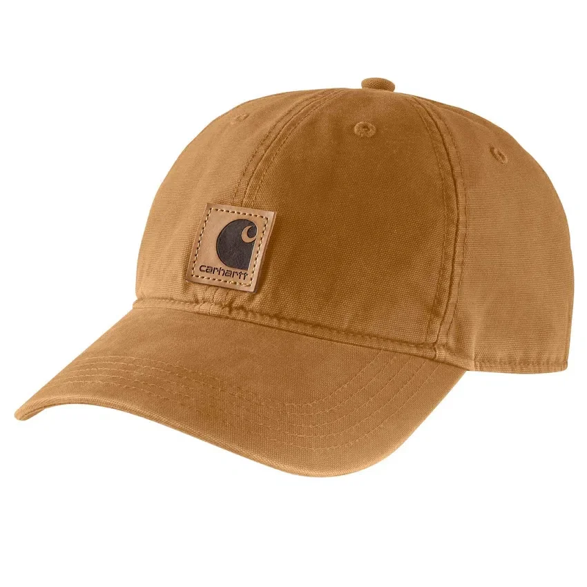 Gorra de béisbol con logotipo de lona