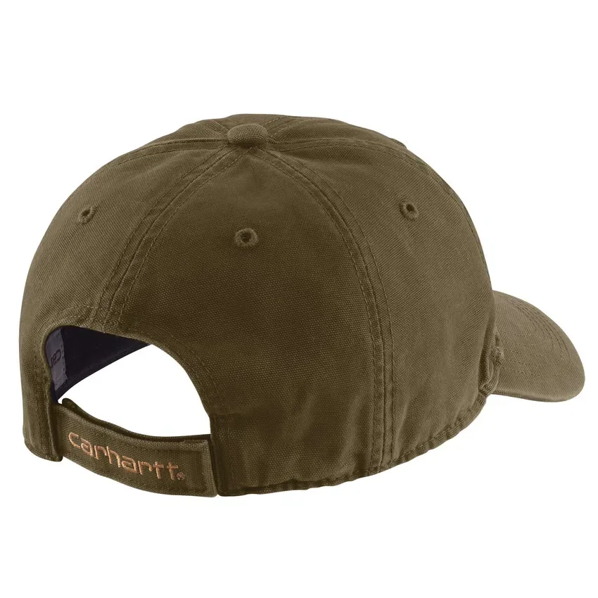 Gorra de béisbol con logotipo de lona